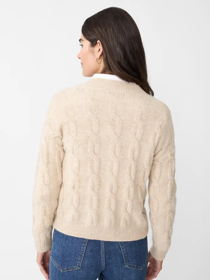 Sweaters Women JMcLaughlin Gayle Cardigan Heather Oatmeal Sweaters Women JMcLaughlin Gayle Cardigan Heather Oatmeal