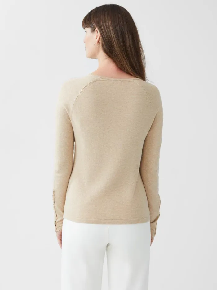 Sweaters Women JMcLaughlin Jamey Sweater Heather Oatmeal Sweaters Women JMcLaughlin Jamey Sweater Heather Oatmeal