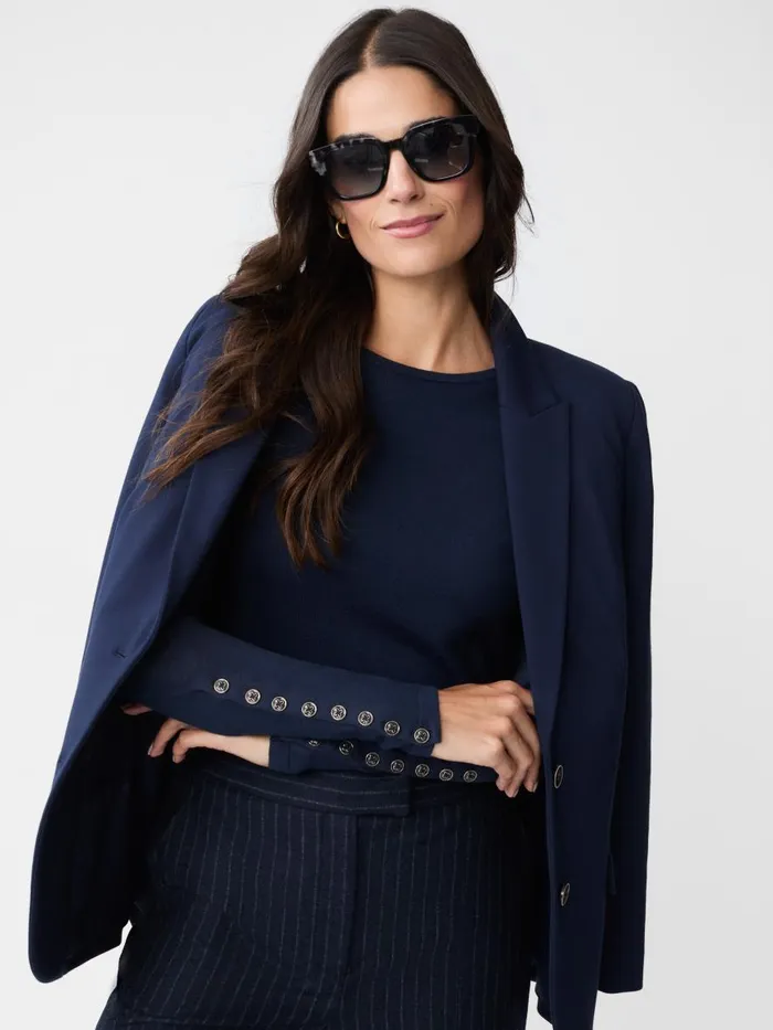 Sweaters Women JMcLaughlin Jamey Sweater Navy Sweaters Women JMcLaughlin Jamey Sweater Navy