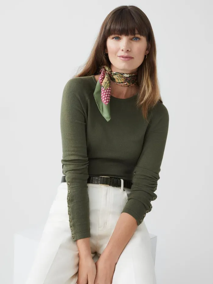 Sweaters Women JMcLaughlin Jamey Sweater Olive Green
