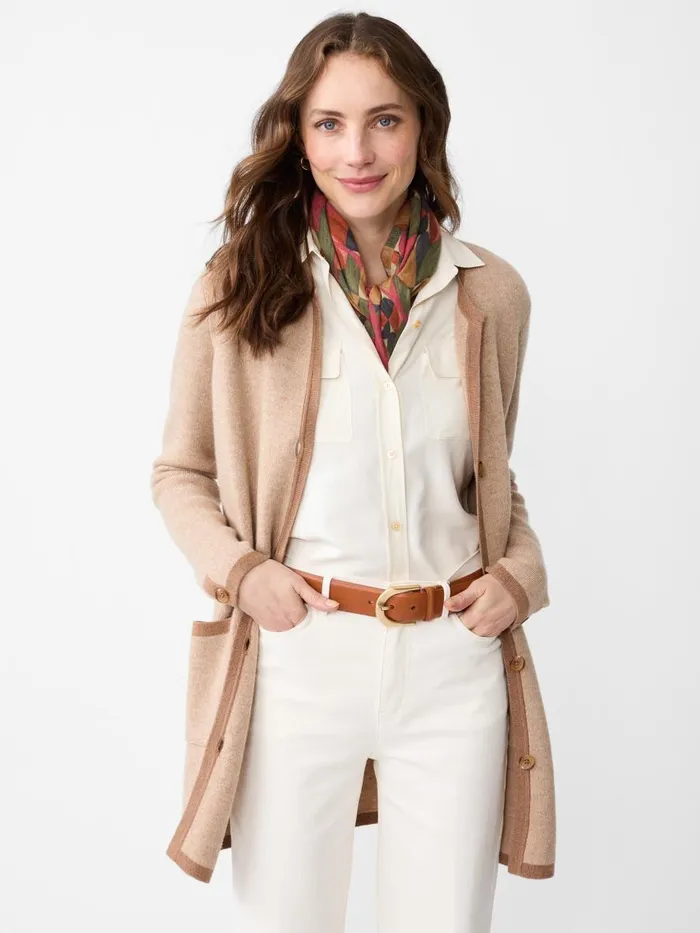 Sweaters Women JMcLaughlin Nan Cardigan Cameltan