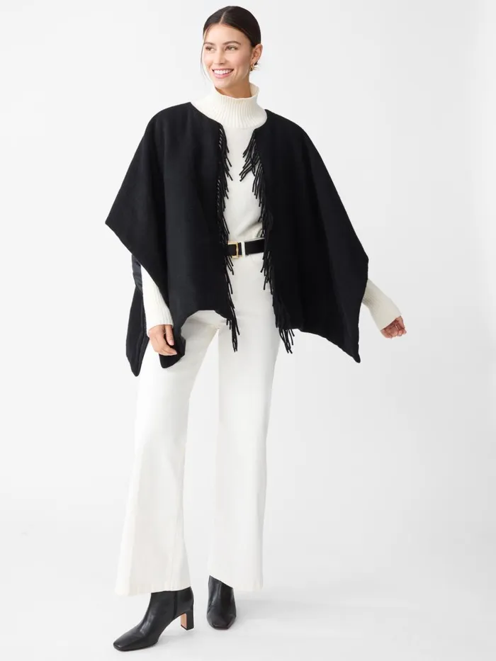 Sweaters Women JMcLaughlin Parisa Wrap Black Sweaters Women JMcLaughlin Parisa Wrap Black