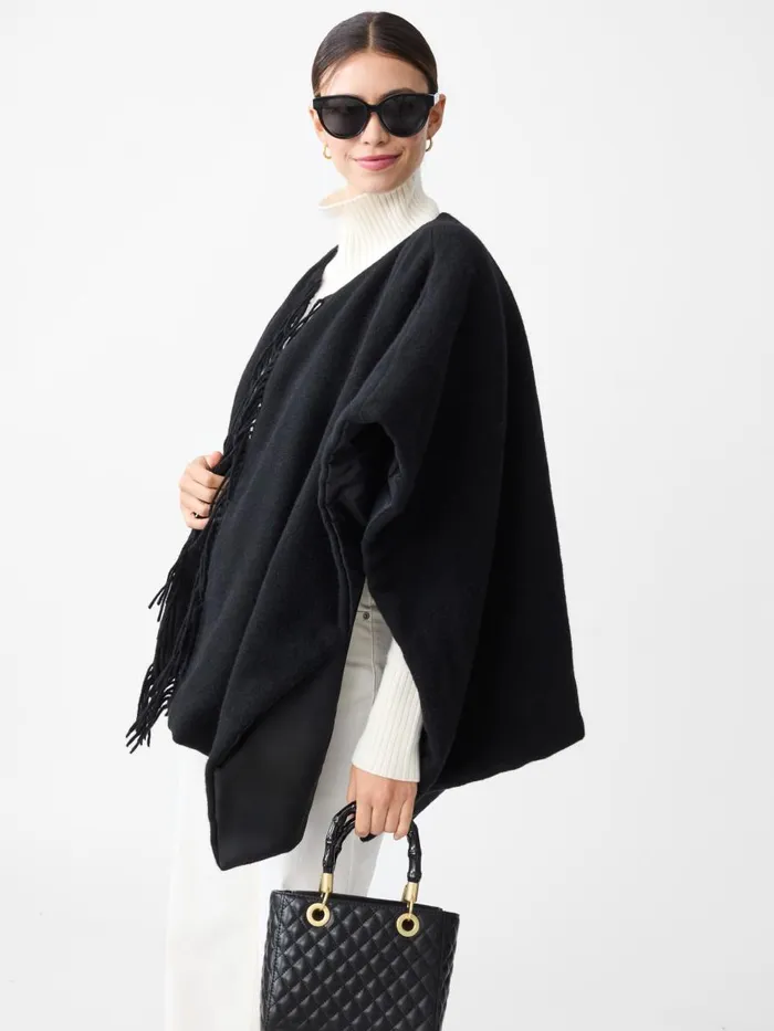 Sweaters Women JMcLaughlin Parisa Wrap Black Sweaters Women JMcLaughlin Parisa Wrap Black