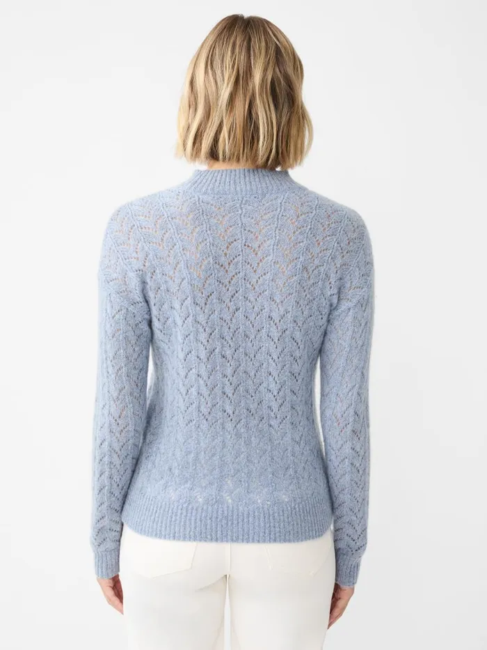Sweaters Women JMcLaughlin Tiler Sweater Heather Blue Sweaters Women JMcLaughlin Tiler Sweater Heather Blue