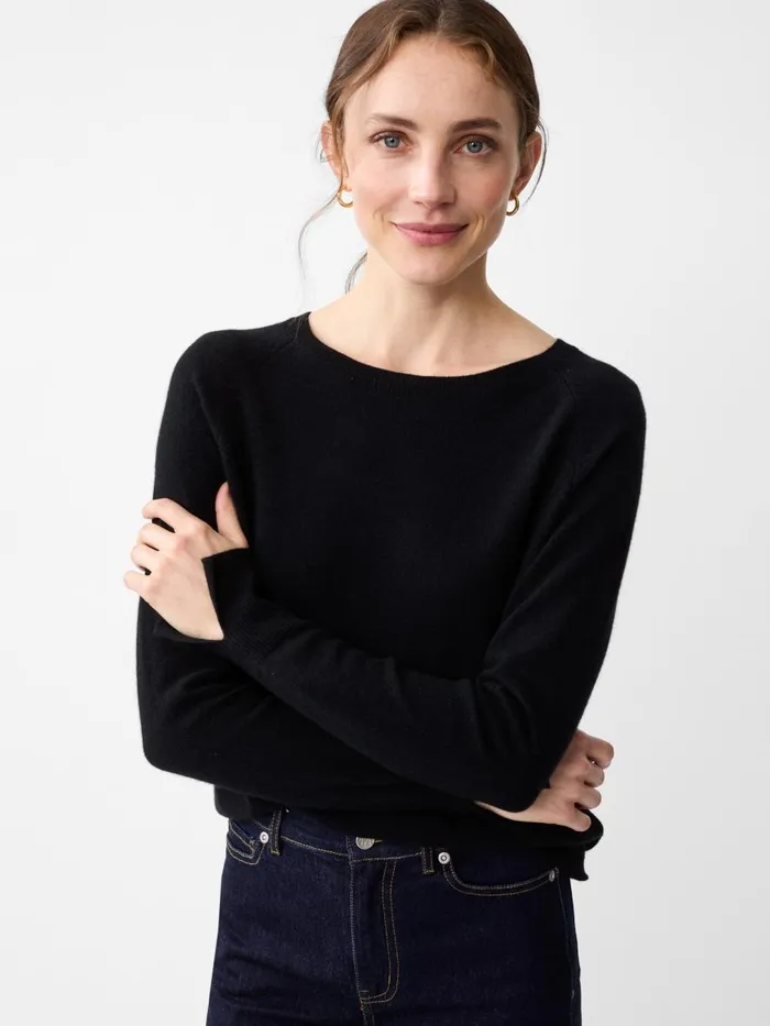 Sweaters Women JMcLaughlin Zo Cashmere Sweater Black