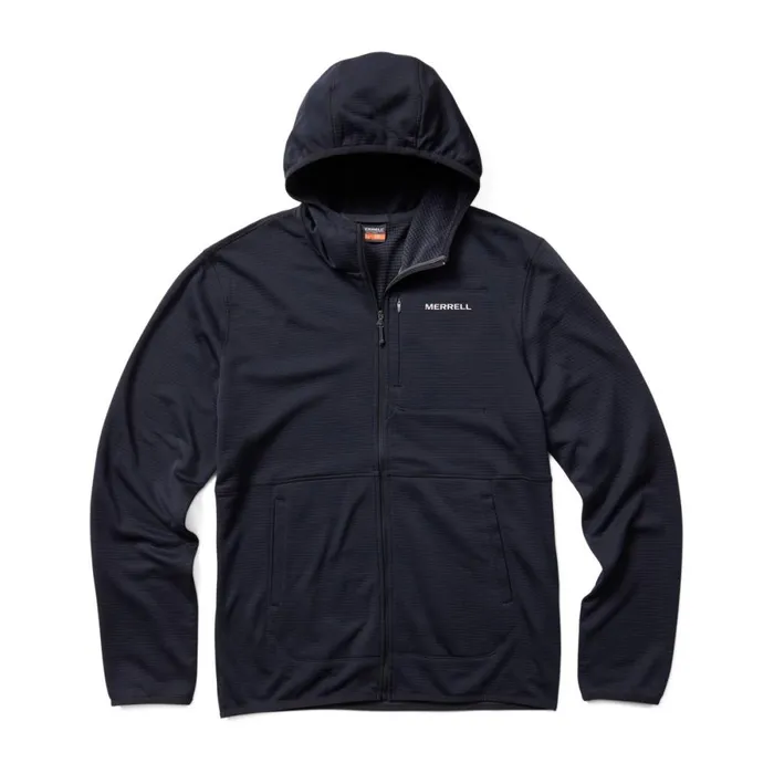 Terrain Geotex Full Zip Hoodie Black Men Merrell Tops