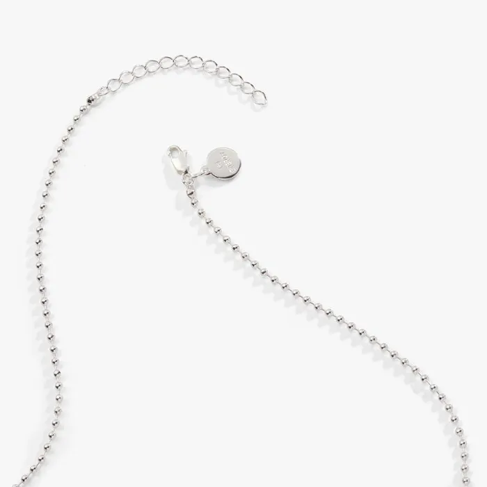 Textured Border Dog Tag Necklace Silver Women Alex And Ani Graduation Textured Border Dog Tag Necklace Silver Women Alex And Ani Graduation