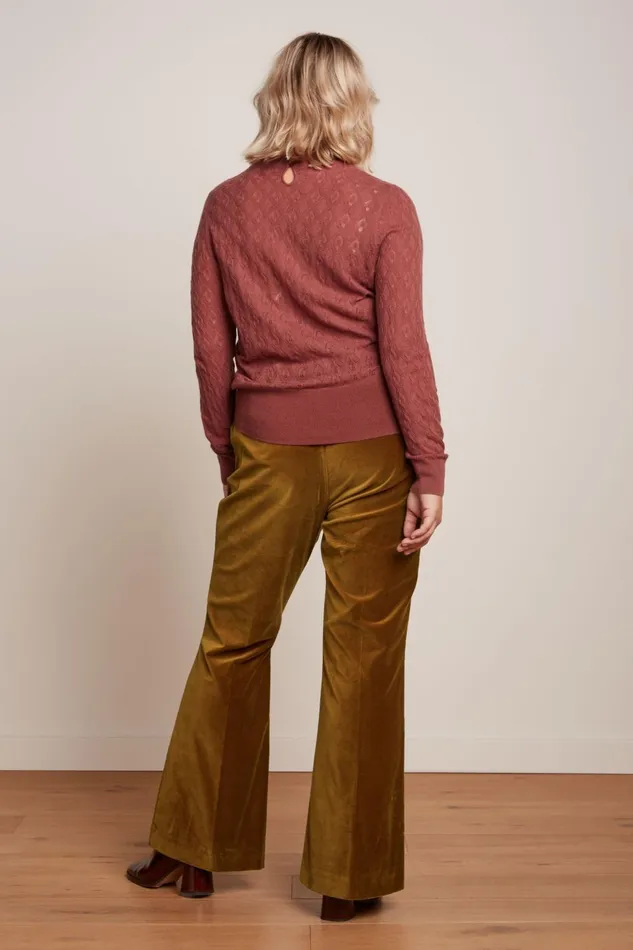 Tops and Shirts Women King Louie Agnes Turtle Top Appleton Mesa Pink 8211 Appleton