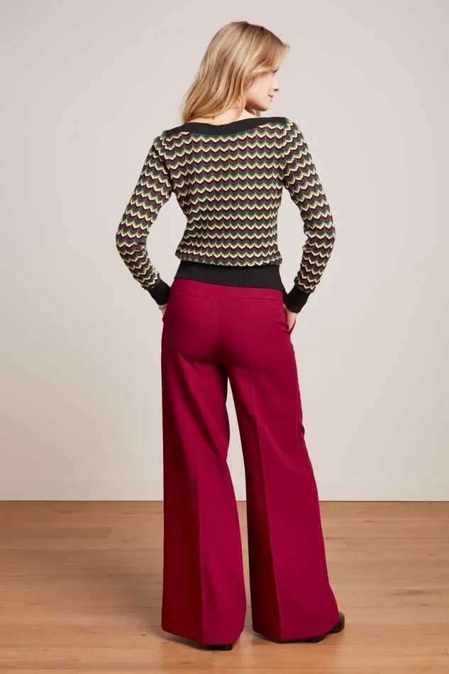 Tops and Shirts Women King Louie Audrey Top Woogie Black 8211 Woogie