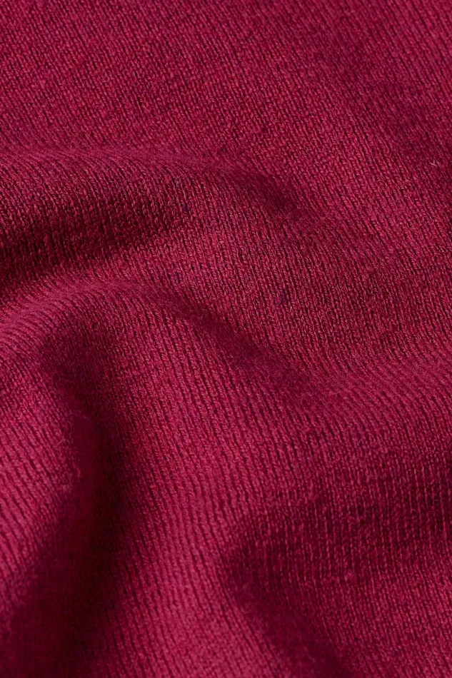 Tops and Shirts Women King Louie Cybil Top Cocoon Beaujolais Red 8211 Cocoon