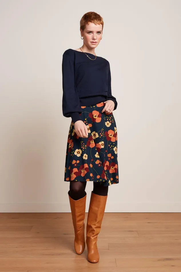Tops and Shirts Women King Louie Cybil Top Cocoon Blue 8211 Cocoon