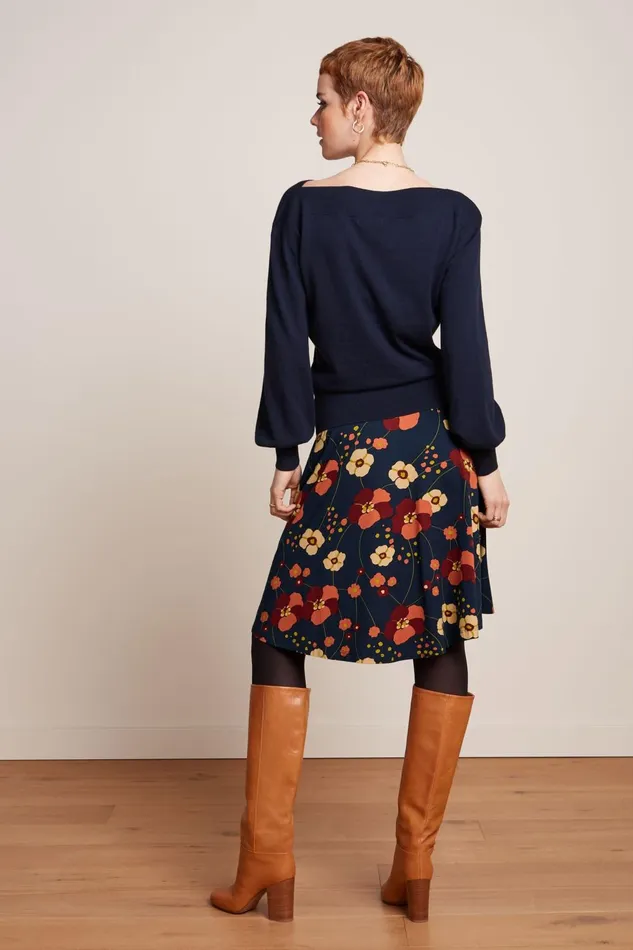 Tops and Shirts Women King Louie Cybil Top Cocoon Blue 8211 Cocoon