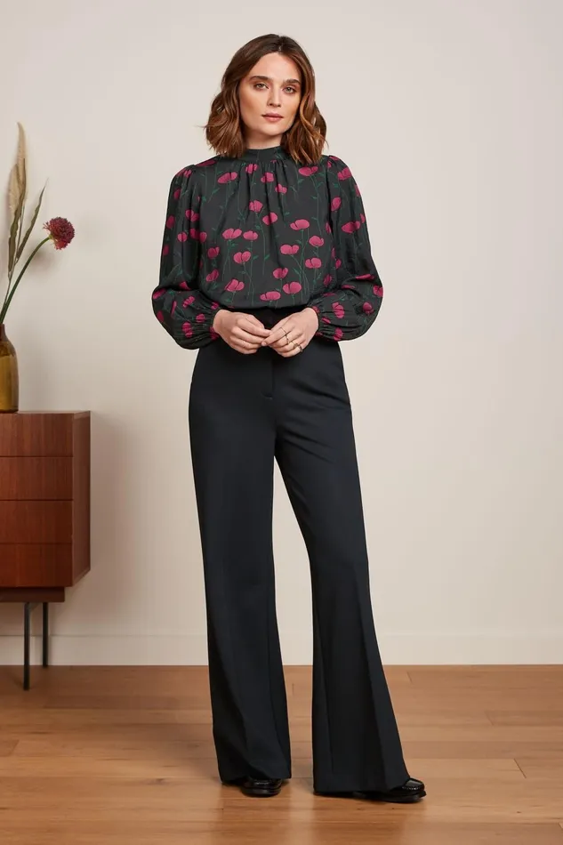 Tops and Shirts Women King Louie Sandy Top Harper Black 8211 Harper