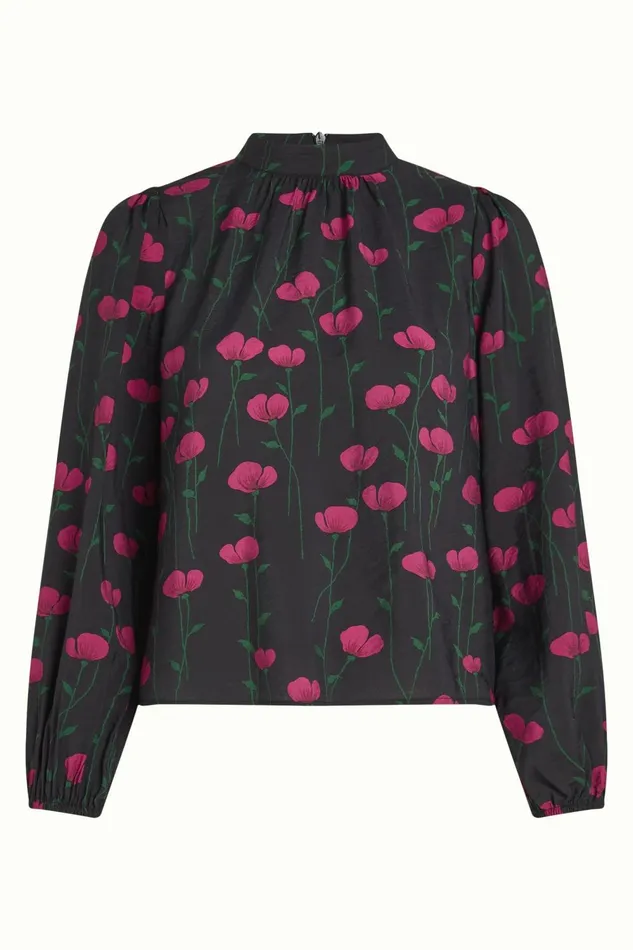 Tops and Shirts Women King Louie Sandy Top Harper Black 8211 Harper