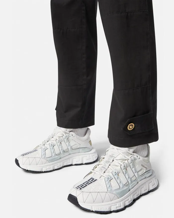 Trigreca Sneakers White Men Versace Sneakers