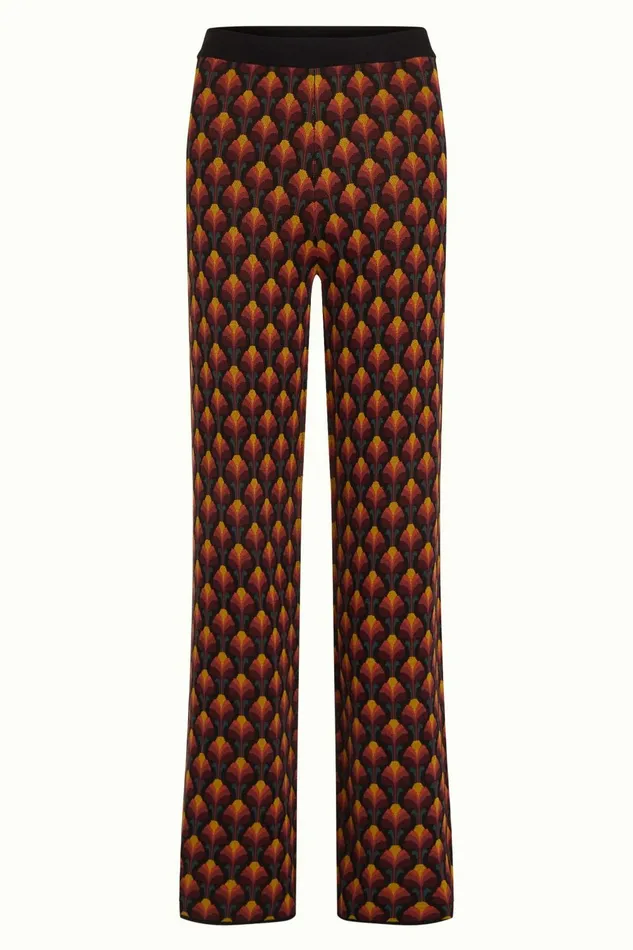 Trousers Women King Louie Border Pants Waterloo Black 8211 Waterloo