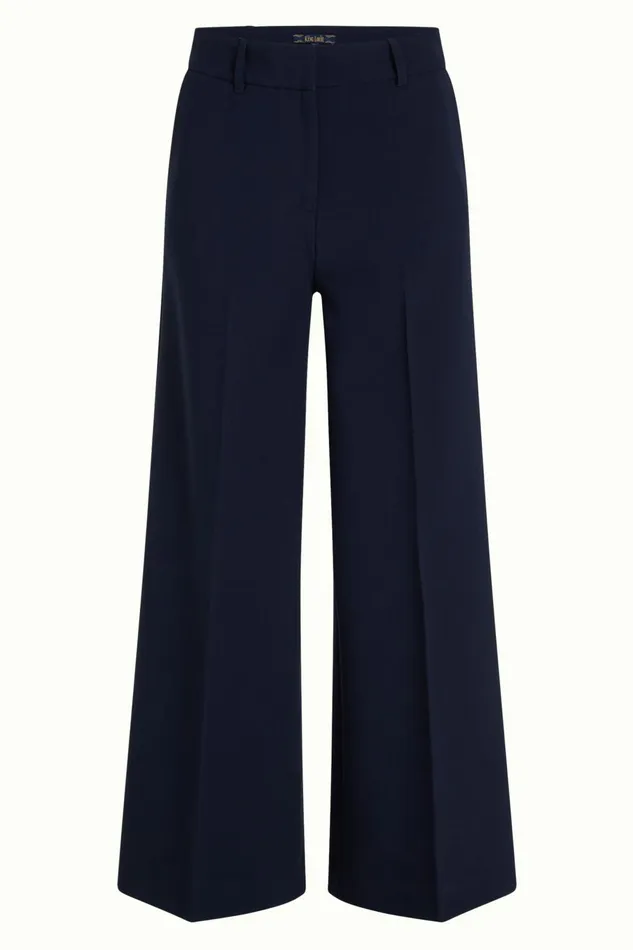 Trousers Women King Louie Chloe Pants Marple Blue 8211 Marple