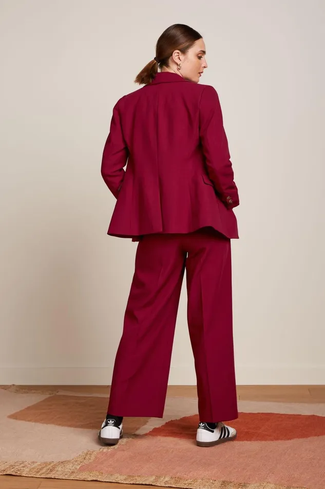 Trousers Women King Louie Federica Pants Marple Rumba Red 8211 Marple