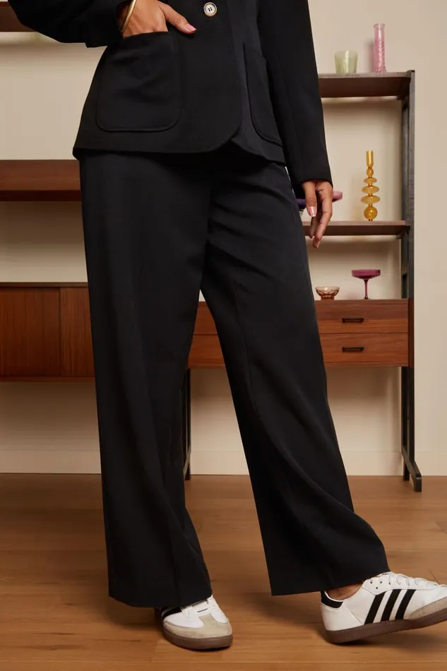Trousers Women King Louie Frederica Pants Broadway Black 8211 Broadway