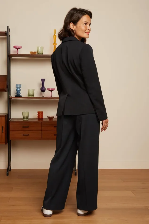 Trousers Women King Louie Frederica Pants Broadway Black 8211 Broadway