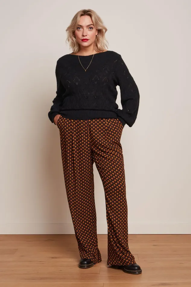 Trousers Women King Louie Rylee Pants Mayfield Beet Red 8211 Mayfield