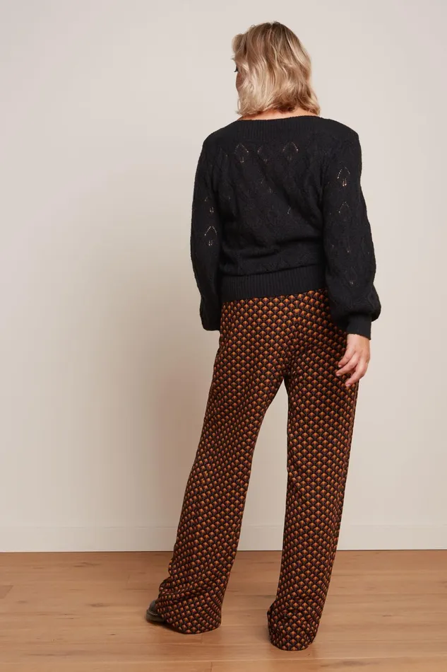 Trousers Women King Louie Rylee Pants Mayfield Beet Red 8211 Mayfield
