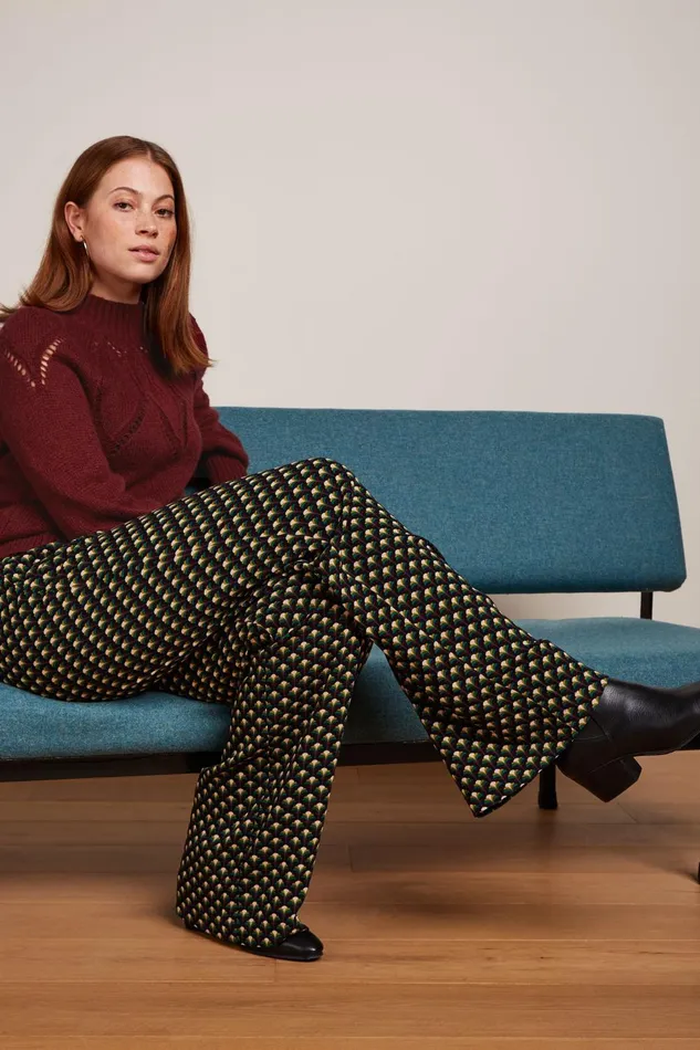 Trousers Women King Louie Rylee Pants Mayfield Sycamore Green 8211 Mayfield