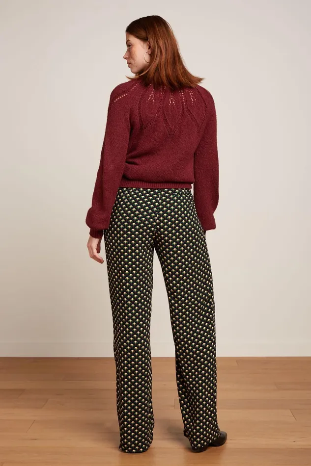Trousers Women King Louie Rylee Pants Mayfield Sycamore Green 8211 Mayfield