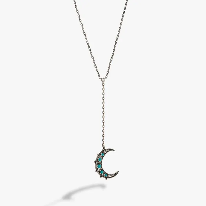 Turquoise Lariat Necklace Silver Women Alex And Ani Necklaces