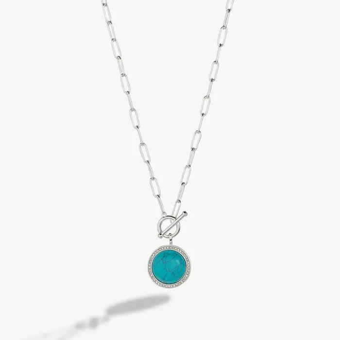 Turquoise Toggle Necklace Silver Women Alex And Ani Necklaces