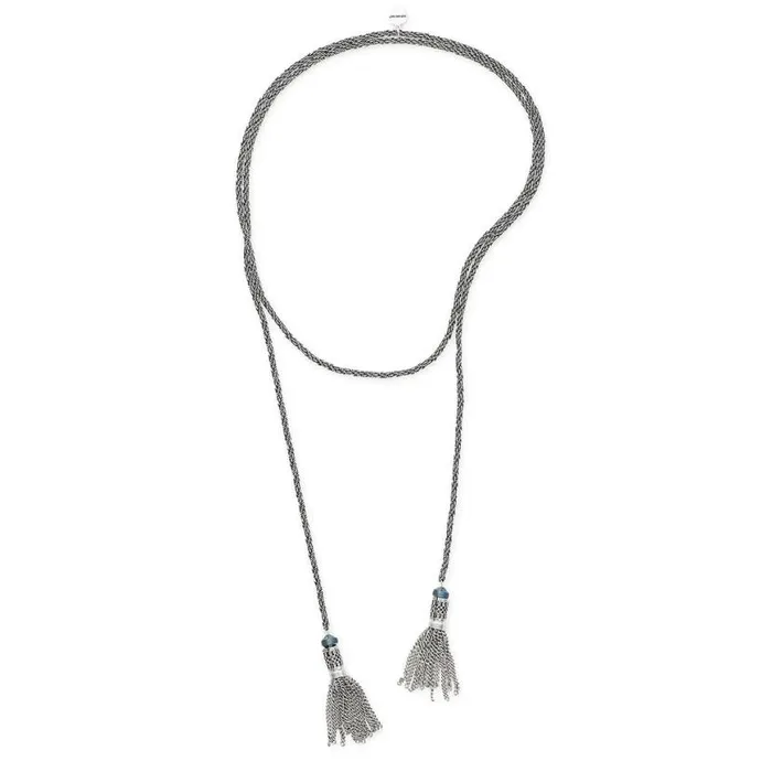 Twisted Rope Tassel Wrap Necklace Rafaelian Silver Women Alex And Ani Necklaces Twisted Rope Tassel Wrap Necklace Rafaelian Silver Women Alex And Ani Necklaces