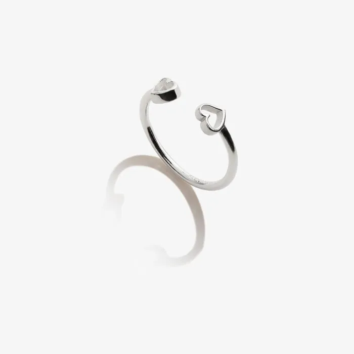 Two Hearts Ring 14kt Gold Over Sterling Silver Women Alex And Ani Love