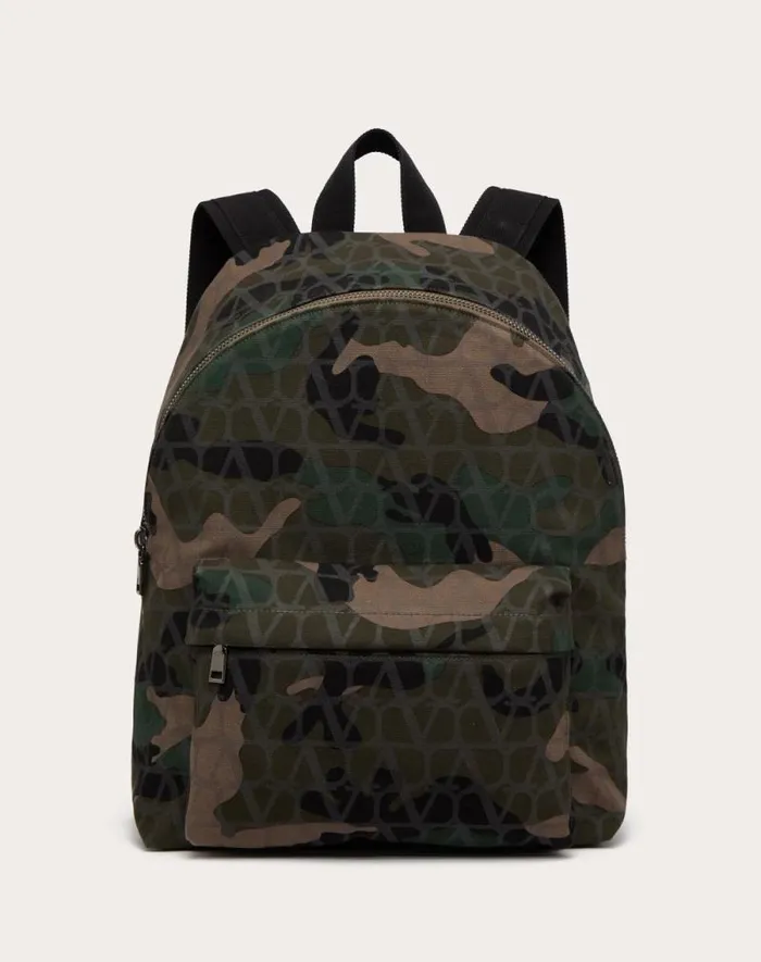 Valentino Backpacks Man Valentino Garavani Camoutoile Canvas Backpack For Man In Multicolored Multicolored Valentino Backpacks Man Valentino Garavani Camoutoile Canvas Backpack For Man In Multicolored Multicolored