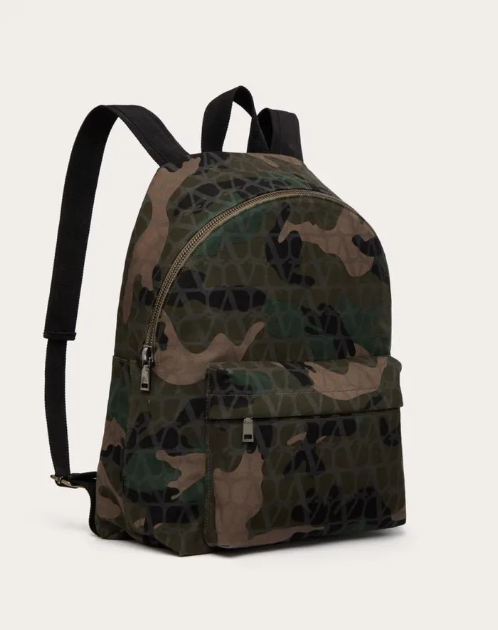 Valentino Backpacks Man Valentino Garavani Camoutoile Canvas Backpack For Man In Multicolored Multicolored Valentino Backpacks Man Valentino Garavani Camoutoile Canvas Backpack For Man In Multicolored Multicolored