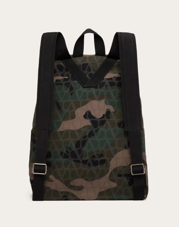 Valentino Backpacks Man Valentino Garavani Camoutoile Canvas Backpack For Man In Multicolored Multicolored Valentino Backpacks Man Valentino Garavani Camoutoile Canvas Backpack For Man In Multicolored Multicolored