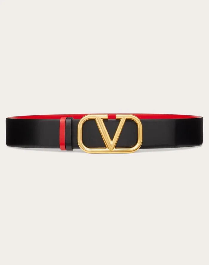 Valentino Belts Woman Reversible Vlogo Signature Belt In Glossy Calfskin 40 Mm For Woman In Light Ivoryrose Cannelle Light Ivoryrose Cannelle Valentino Belts Woman Reversible Vlogo Signature Belt In Glossy Calfskin 40 Mm For Woman In Light Ivoryrose Cannelle Light Ivoryrose Cannelle