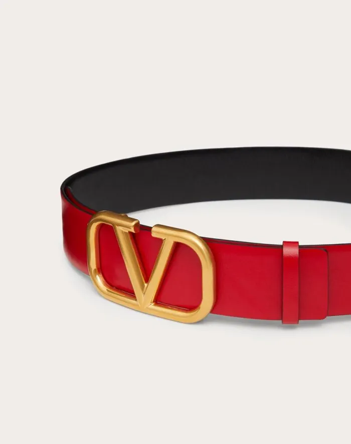 Valentino Belts Woman Reversible Vlogo Signature Belt In Glossy Calfskin 40 Mm For Woman In Light Ivoryrose Cannelle Light Ivoryrose Cannelle Valentino Belts Woman Reversible Vlogo Signature Belt In Glossy Calfskin 40 Mm For Woman In Light Ivoryrose Cannelle Light Ivoryrose Cannelle