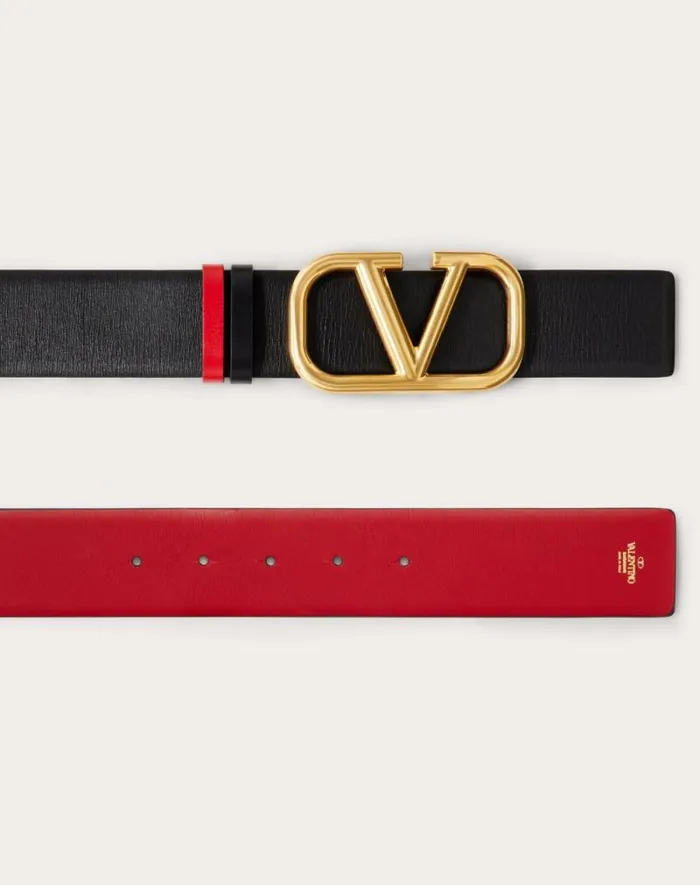 Valentino Belts Woman Reversible Vlogo Signature Belt In Glossy Calfskin 40 Mm For Woman In Light Ivoryrose Cannelle Light Ivoryrose Cannelle Valentino Belts Woman Reversible Vlogo Signature Belt In Glossy Calfskin 40 Mm For Woman In Light Ivoryrose Cannelle Light Ivoryrose Cannelle