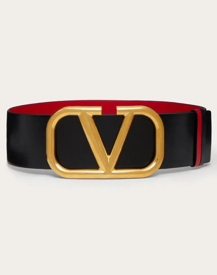 Valentino Belts Woman Reversible Vlogo Signature Belt In Glossy Calfskin 70 Mm For Woman In Saddle Brownblack Saddle Brownblack Valentino Belts Woman Reversible Vlogo Signature Belt In Glossy Calfskin 70 Mm For Woman In Saddle Brownblack Saddle Brownblack