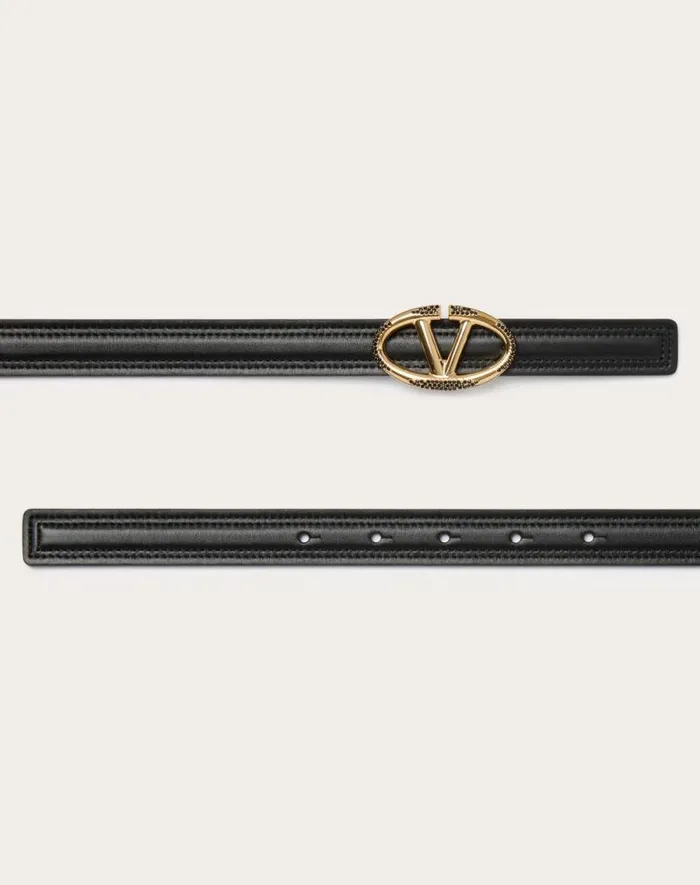 Valentino Belts Woman The Bold Edition Vlogo Shiny Calfskin Belt 20 Mm For Woman In Multicolour Multicolour Valentino Belts Woman The Bold Edition Vlogo Shiny Calfskin Belt 20 Mm For Woman In Multicolour Multicolour
