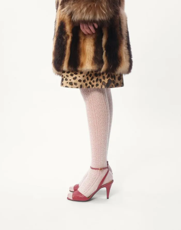 Valentino Coats And Outerwear Woman Shearling Coat For Woman In Beigebrown Beigebrown Valentino Coats And Outerwear Woman Shearling Coat For Woman In Beigebrown Beigebrown