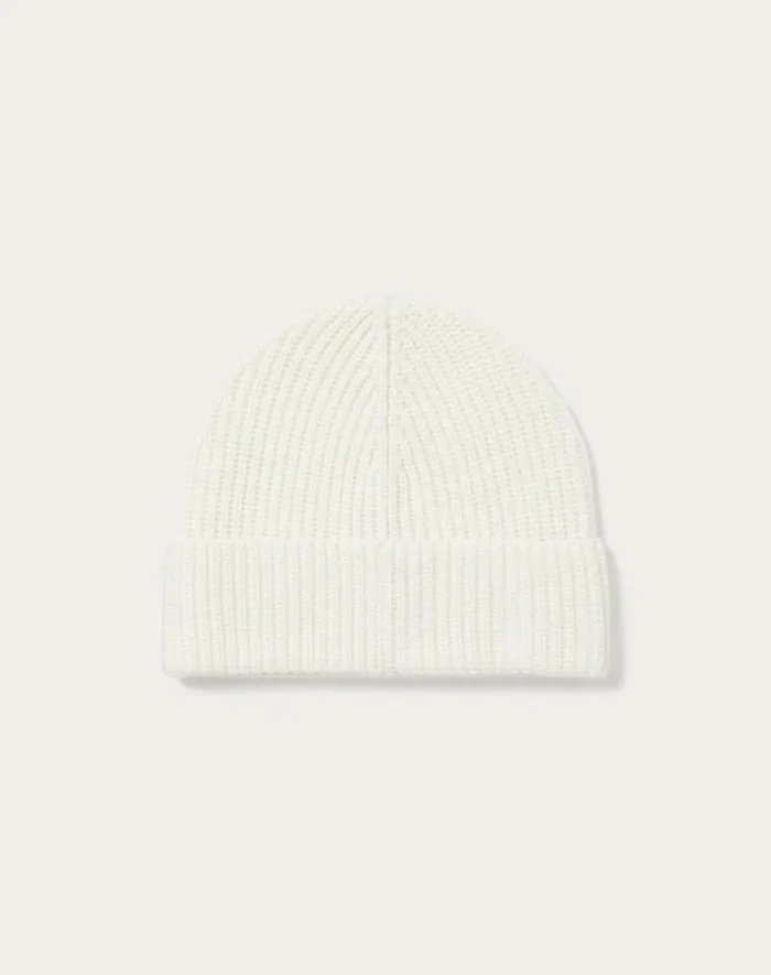 Valentino Hats And Gloves Woman Valentino Cashmere Beanie For Woman In Black Black Valentino Hats And Gloves Woman Valentino Cashmere Beanie For Woman In Black Black