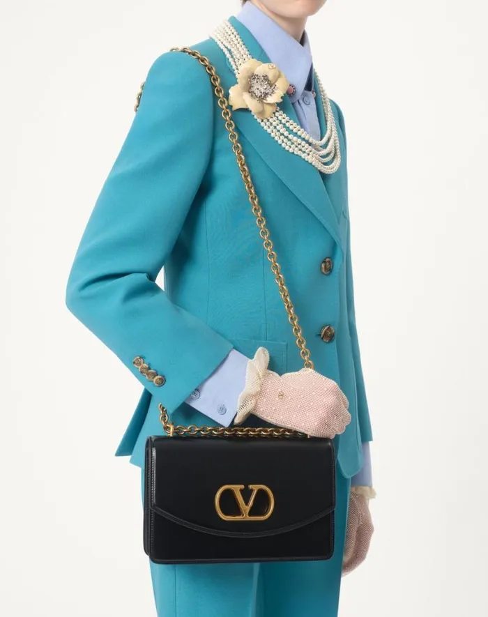 Valentino Jackets And Blazers Woman Crepe Couture Blazer For Woman In Birch Birch