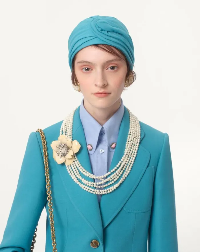 Valentino Jackets And Blazers Woman Crepe Couture Blazer For Woman In Birch Birch