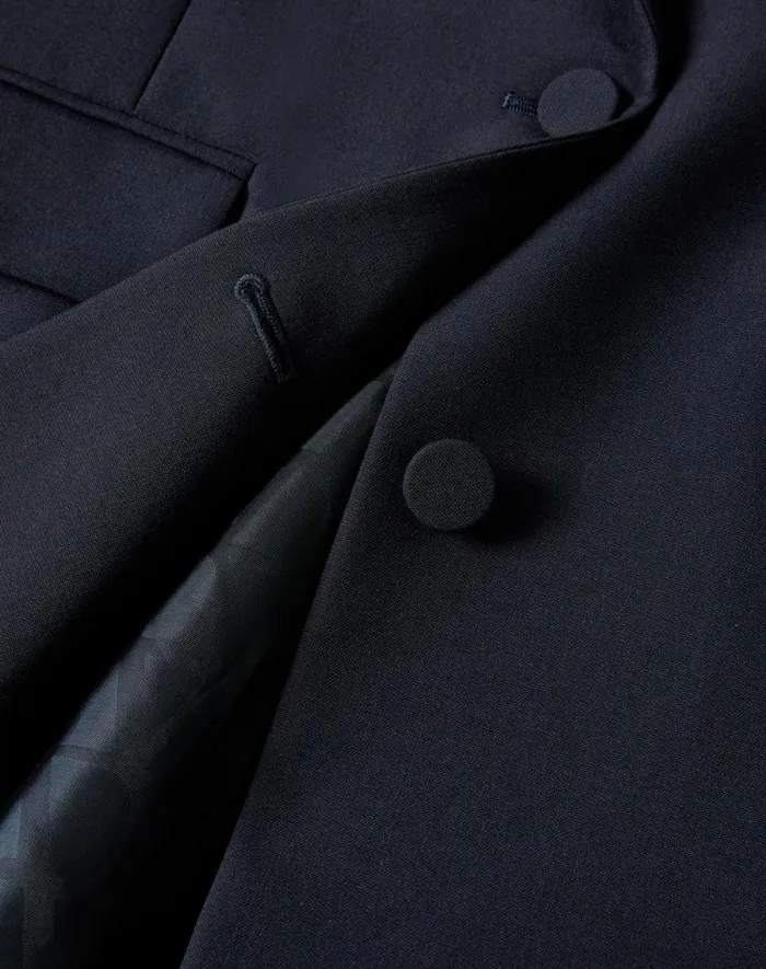 Valentino Jackets And Blazers Woman Wool Jacket For Woman In Navy Navy Valentino Jackets And Blazers Woman Wool Jacket For Woman In Navy Navy