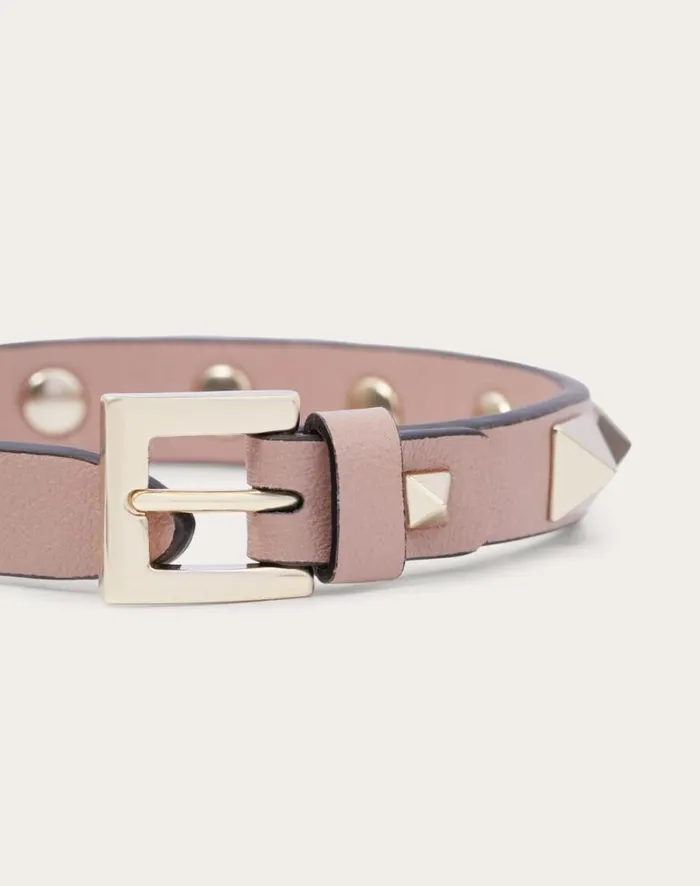 Valentino Jewelry Woman Rockstud Bracelet For Woman In Light Ivory Light Ivory Valentino Jewelry Woman Rockstud Bracelet For Woman In Light Ivory Light Ivory