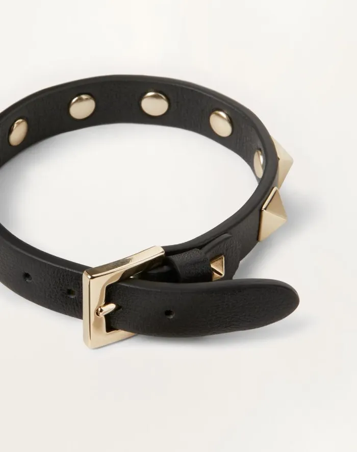 Valentino Jewelry Woman Rockstud Bracelet For Woman In Light Ivory Light Ivory Valentino Jewelry Woman Rockstud Bracelet For Woman In Light Ivory Light Ivory