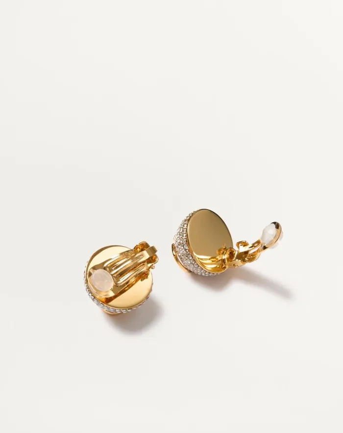 Valentino Jewelry Woman Vlogo Signature Metal And Swarovski Crystal Earrings For Woman In Palladiumcrystal Palladiumcrystal Valentino Jewelry Woman Vlogo Signature Metal And Swarovski Crystal Earrings For Woman In Palladiumcrystal Palladiumcrystal