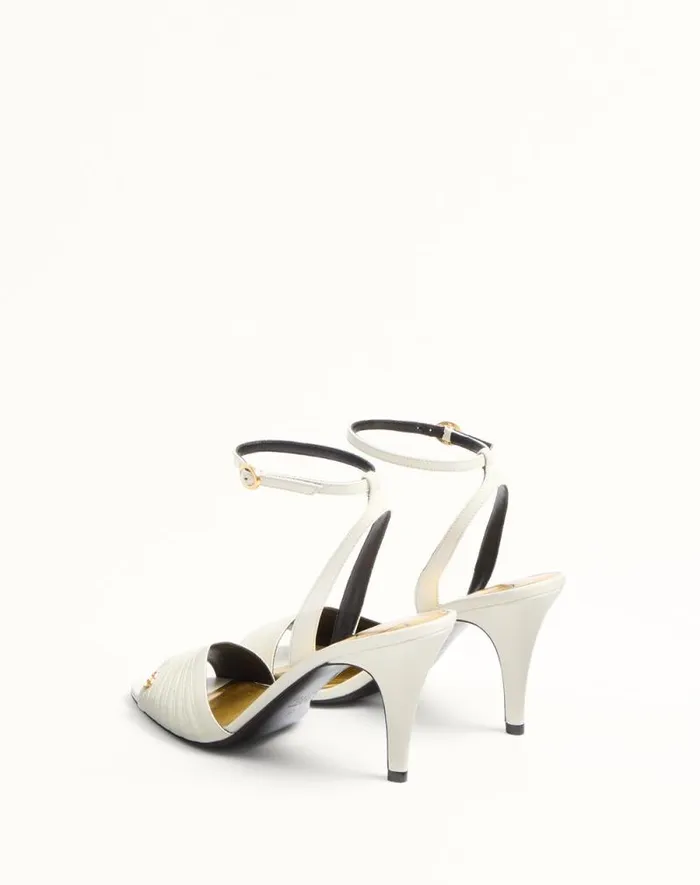 Valentino Sandals Woman Ladycrush Sandal In Kidskin 85mm For Woman In Red Red Valentino Sandals Woman Ladycrush Sandal In Kidskin 85mm For Woman In Red Red