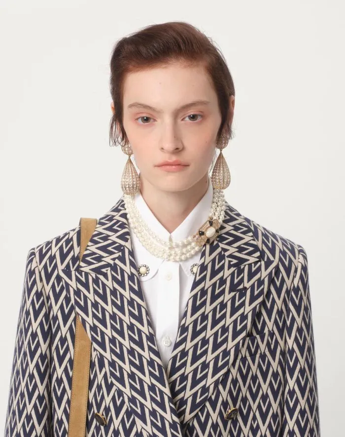 Valentino Shirts And Tops Woman Cotton Popeline Shirt For Woman In Optic White Optic White Valentino Shirts And Tops Woman Cotton Popeline Shirt For Woman In Optic White Optic White